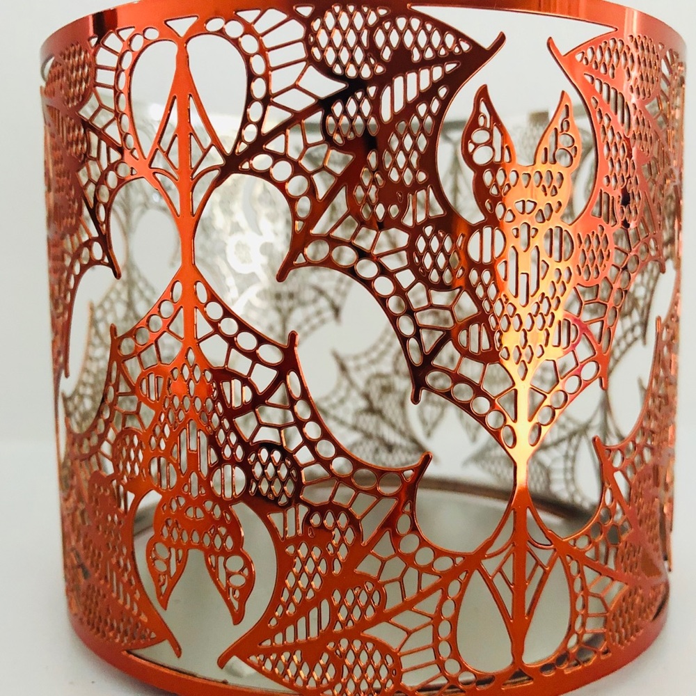 Bath and Body Works Halloween Lace Candle Holder - Picture 2 of 4